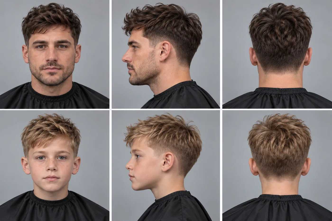Low taper with textured top shown from multiple angles